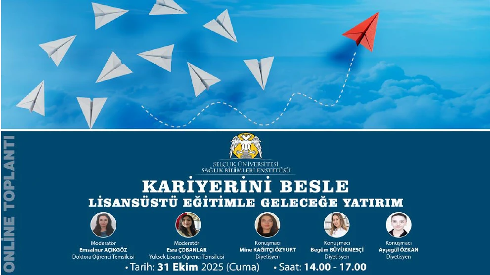 Lisansüstü Öğrenci Söyleşileri/Kariyerini Besle Lisansüstü Eğitimle Geleceğe Yatırım